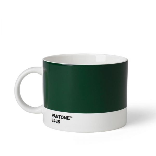 Pantone Großer Keramik Teebecher & Milchkaffeebecher in Dark Green 3435 bei Lichtraum24.de kaufen