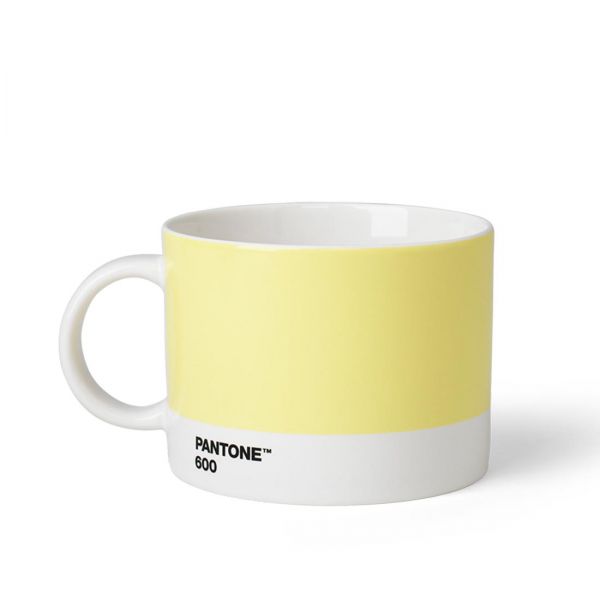 Pantone Großer Keramik Teebecher & Milchkaffeebecher in Light Yellow 600 bei Lichtraum24.de kaufen