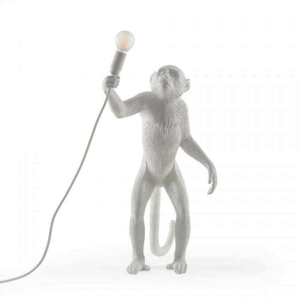 Seletti Monkey Lamp Standing Weiß im Designshop Lichtraum24.de kaufen