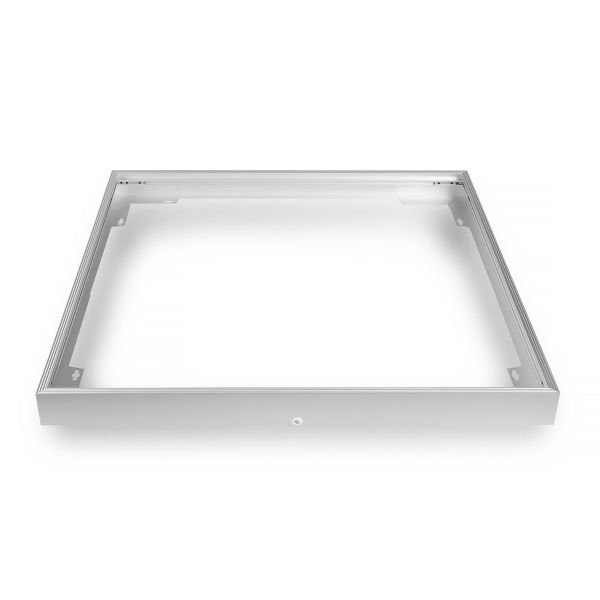 Aufbau Montagerahmen Silbergrau für LED-Panele 62x62cm beim Fachhändler Lichtraum24.de kaufen ✓