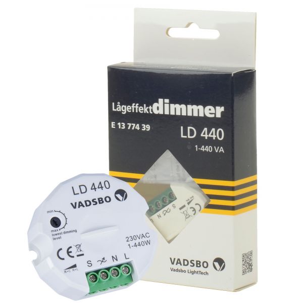 Vadsbo Tastdimmer LD 440 für 1-440W led und weiteres online beim Fachhändler Lichtraum24 kaufen.