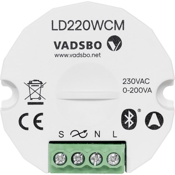 Vadsbo Bluetooth Tastdimmer LD220WCM für LED online beim Fachhändler Lichtraum24 kaufen