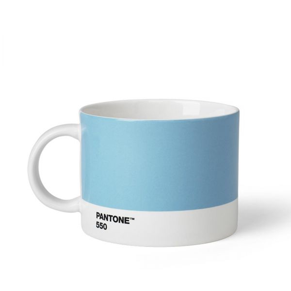 Pantone Großer Keramik Teebecher & Milchkaffeebecher in Light Blue 550 bei Lichtraum24.de kaufen
