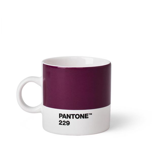 Pantone Porzellan Espressotasse Aubergine 229 bei Lichtraum24.de kaufen