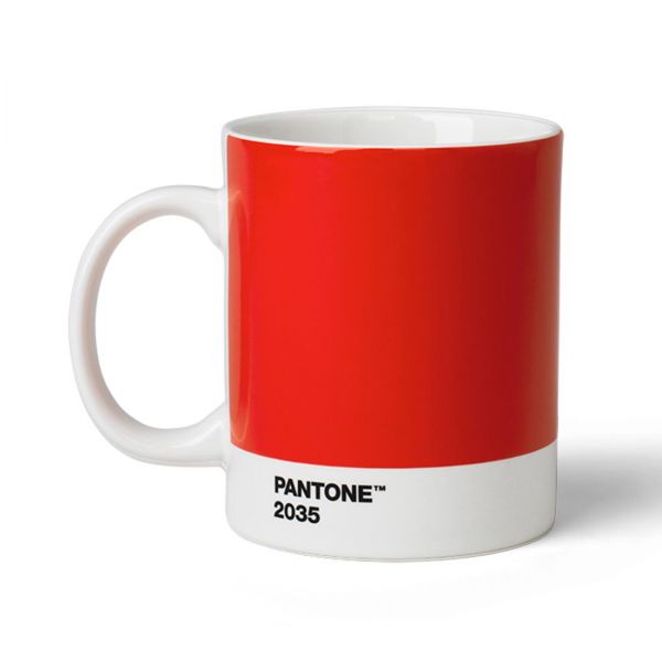 Pantone Porzellan Becher Dark Red 2035 bei Lichtraum24.de kaufen