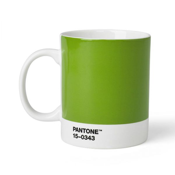 Pantone Porzellan Becher Green 15-0343 bei Lichtraum24.de kaufen