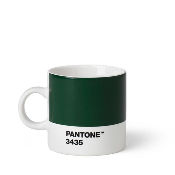 Pantone Porzellan Espressotasse Dark Green 3435 bei Lichtraum24.de kaufen