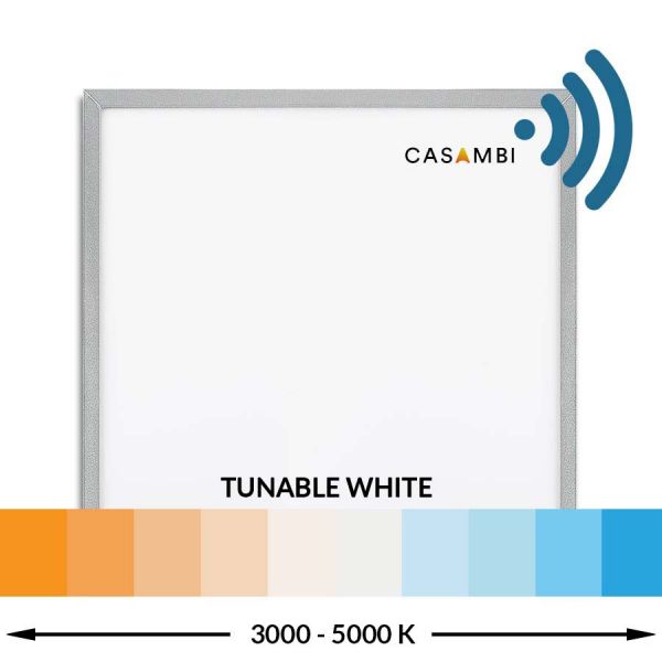 LED Panel 62x62 cm Tunable White - verstellbar von warmweiß zu tageslicht über konstenloser Casambi-App - Im Designshop Lichtraum24.de kaufen