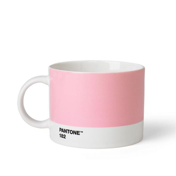 Pantone Großer Keramik Teebecher & Milchkaffeebecher in pink 182 bei Lichtraum24.de kaufen