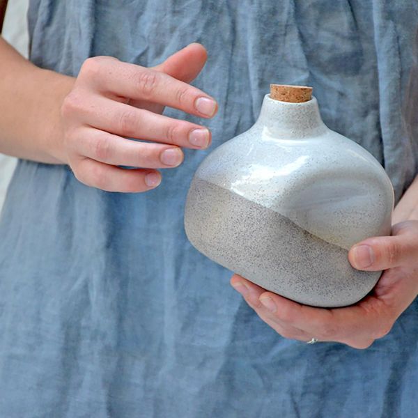 Handgemachte Keramik Flasche aus Kreta bei Lichtraum24.de kaufen