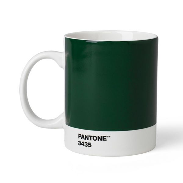 Pantone Porzellan Becher Dark Green 3435 bei Lichtraum24.de kaufen