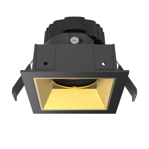 Neko Club Einbauspot TSA1 inkl. LED Modul dim2warm in schwarz / gold bei Lichtraum24.de entdecken