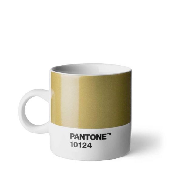 Pantone Porzellan Espressotasse Gold 10124 bei Lichtraum24.de kaufen